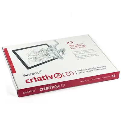 LED világító rajztábla (light pad), A3