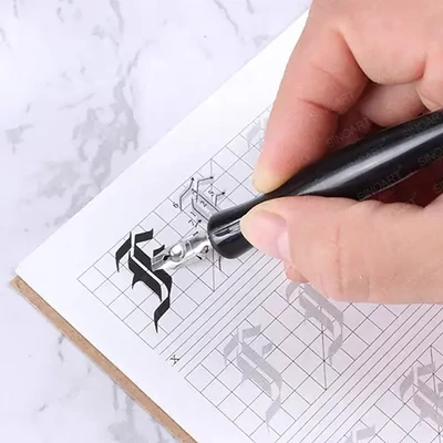 Kalligrafikus készlet, 6 db-os - vágott hegyű