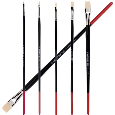 Talens Amsterdam 600 lapos, szintetikus ecset - különféle méretekben