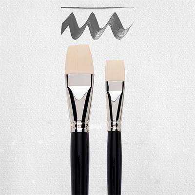 Talens Amsterdam 600 XL ecsetkészlet, szintetikus, lapos, 2 db (18-24)