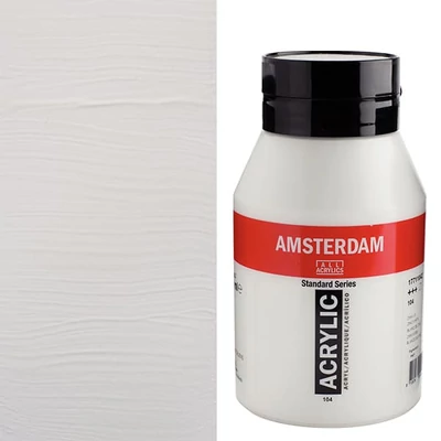 Talens Amsterdam akrilfesték, 1000 ml - 104, zinc white