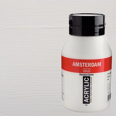 Talens Amsterdam akrilfesték, 1000 ml - 104, zinc white