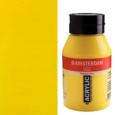 Talens Amsterdam akrilfesték, 1000 ml - 268, azo yellow light