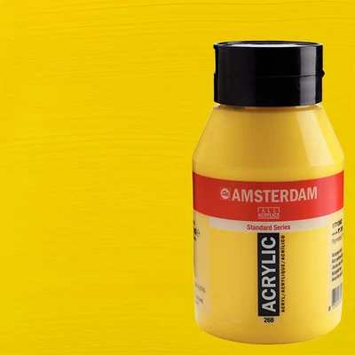Talens Amsterdam akrilfesték, 1000 ml - 268, azo yellow light
