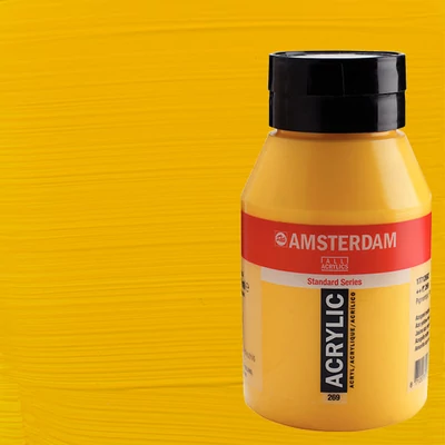 Talens Amsterdam akrilfesték, 1000 ml - 269, azo yellow medium