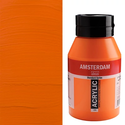 Talens Amsterdam akrilfesték, 1000 ml - 276, azo orange