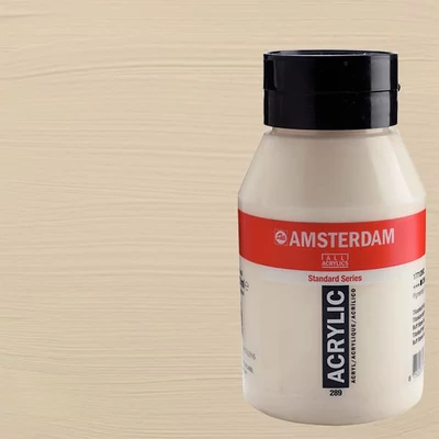 Talens Amsterdam akrilfesték, 1000 ml - 289, titanium buff light