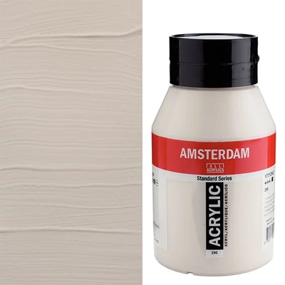 Talens Amsterdam akrilfesték, 1000 ml - 290, titanium buff deep