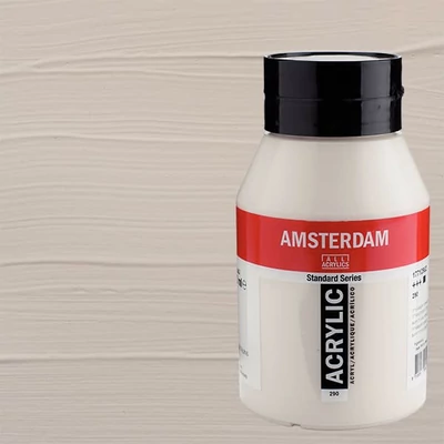 Talens Amsterdam akrilfesték, 1000 ml - 290, titanium buff deep