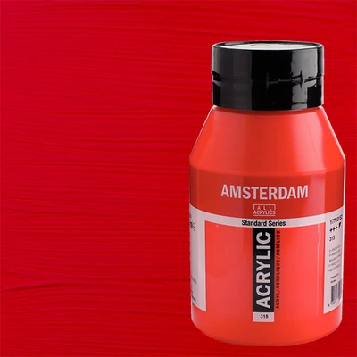 Talens Amsterdam akrilfesték, 1000 ml - 315, pyrrole red