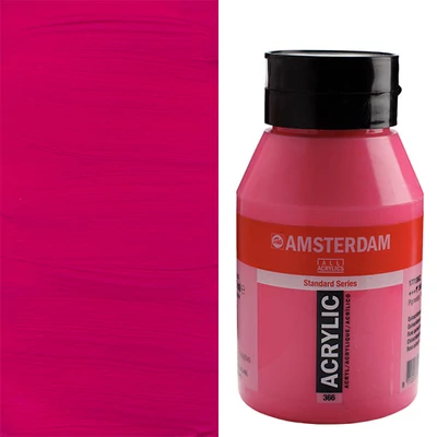 Talens Amsterdam akrilfesték, 1000 ml - 366, quinacridone rose