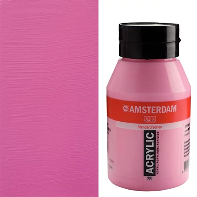 Talens Amsterdam akrilfesték, 1000 ml - 385, quinacridone rose light