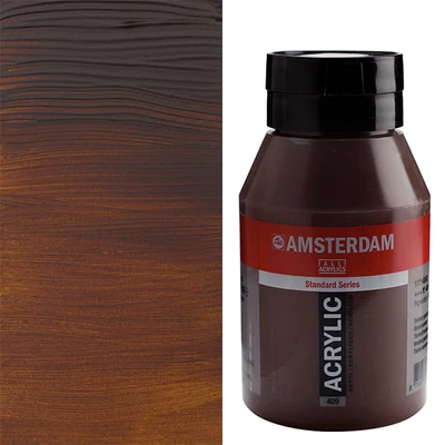 Talens Amsterdam akrilfesték, 1000 ml - 409, burnt umber