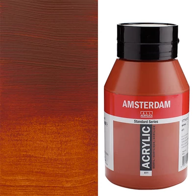 Talens Amsterdam akrilfesték, 1000 ml - 411, burnt sienna