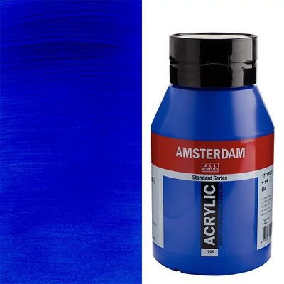 Talens Amsterdam akrilfesték, 1000 ml - 504, ultramarine