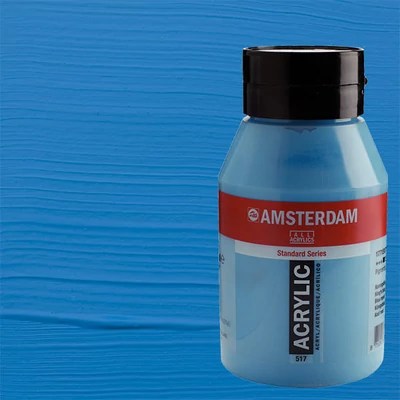 Talens Amsterdam akrilfesték, 1000 ml - 517, king's blue