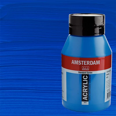 Talens Amsterdam akrilfesték, 1000 ml - 572, primary cyan
