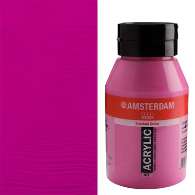 Talens Amsterdam akrilfesték, 1000 ml - 577, permanent red violet light