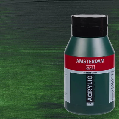 Talens Amsterdam akrilfesték, 1000 ml - 623, sap green