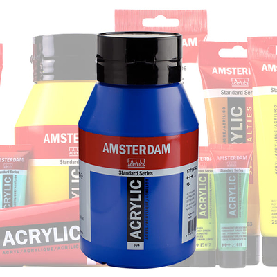 Talens Amsterdam akrilfesték, 1000 ml - különféle színekben