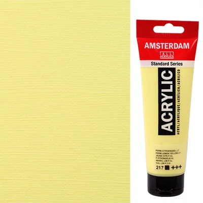 Talens Amsterdam akrilfesték, 120 ml - 217, permanent lemon yellow light