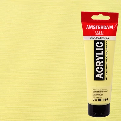 Talens Amsterdam akrilfesték, 120 ml - 217, permanent lemon yellow light