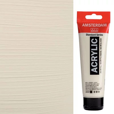 Talens Amsterdam akrilfesték, 120 ml - 222, naples yellow light