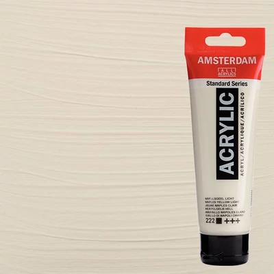 Talens Amsterdam akrilfesték, 120 ml - 222, naples yellow light