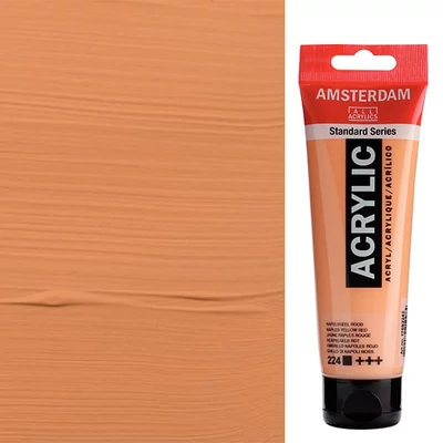 Talens Amsterdam akrilfesték, 120 ml - 224, naples yellow red