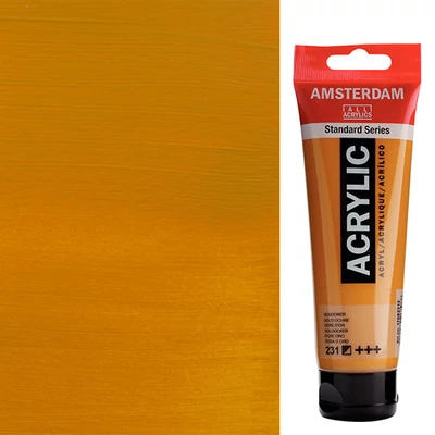 Talens Amsterdam akrilfesték, 120 ml - 231, gold ochre