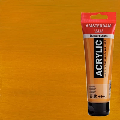 Talens Amsterdam akrilfesték, 120 ml - 231, gold ochre