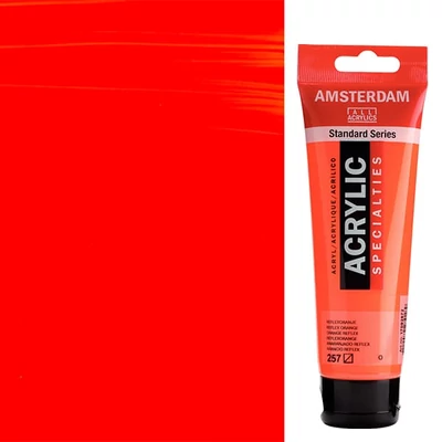 Talens Amsterdam akrilfesték, 120 ml - 257, reflex orange