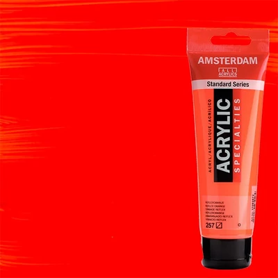 Talens Amsterdam akrilfesték, 120 ml - 257, reflex orange