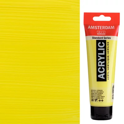 Talens Amsterdam akrilfesték, 120 ml - 267, azo yellow lemon