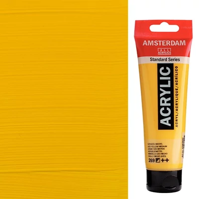 Talens Amsterdam akrilfesték, 120 ml - 269, azo yellow medium