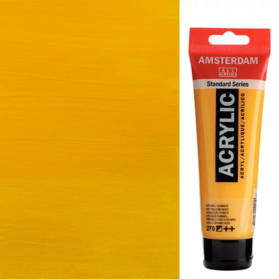 Talens Amsterdam akrilfesték, 120 ml - 270, azo yellow deep