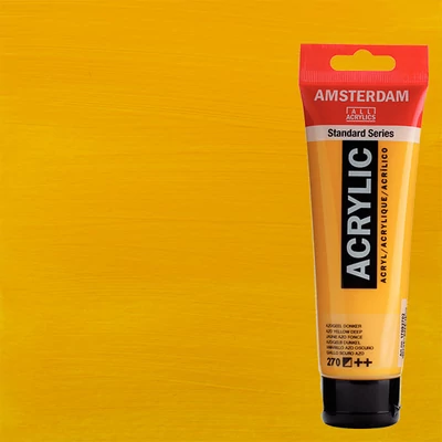 Talens Amsterdam akrilfesték, 120 ml - 270, azo yellow deep