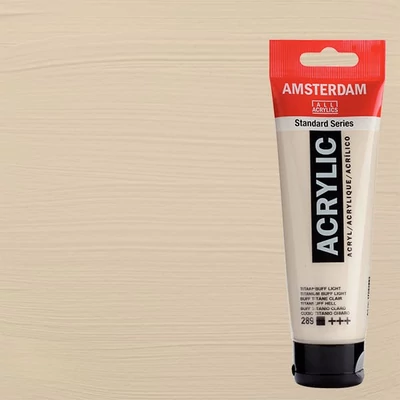 Talens Amsterdam akrilfesték, 120 ml - 289, titanium buff light