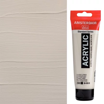 Talens Amsterdam akrilfesték, 120 ml - 290, titanium buff deep