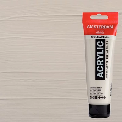 Talens Amsterdam akrilfesték, 120 ml - 290, titanium buff deep