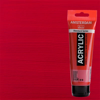Talens Amsterdam akrilfesték, 120 ml - 318, carmine