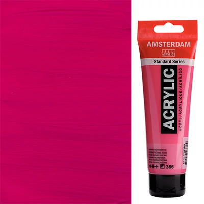 Talens Amsterdam akrilfesték, 120 ml - 366, quinacridone rose