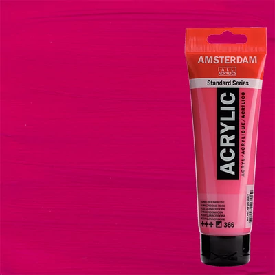 Talens Amsterdam akrilfesték, 120 ml - 366, quinacridone rose