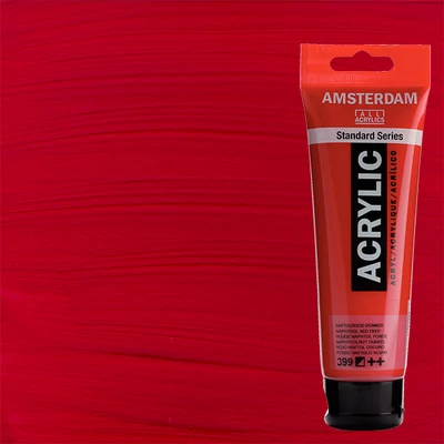 Talens Amsterdam akrilfesték, 120 ml - 399, naphthol red deep