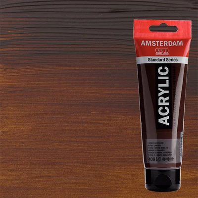 Talens Amsterdam akrilfesték, 120 ml - 409, burnt umber