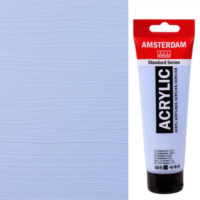 Talens Amsterdam akrilfesték, 120 ml - 505, ultramarine light