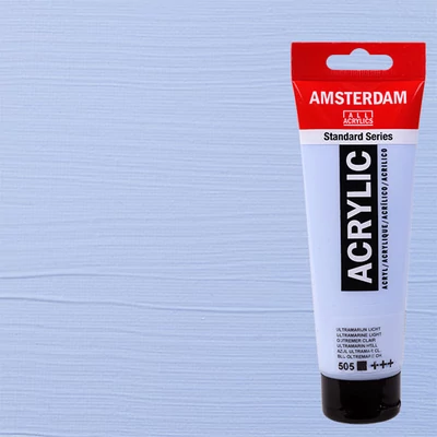 Talens Amsterdam akrilfesték, 120 ml - 505, ultramarine light