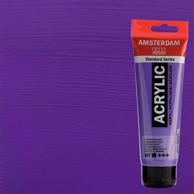 Talens Amsterdam akrilfesték, 120 ml - 507, ultramarine violet