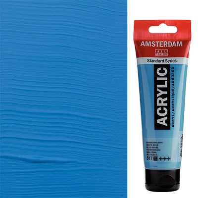 Talens Amsterdam akrilfesték, 120 ml - 517, king's blue