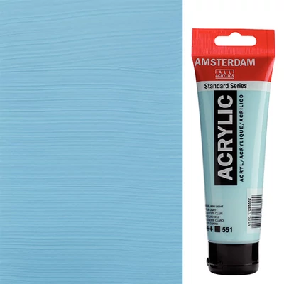 Talens Amsterdam akrilfesték, 120 ml - 551, sky blue light